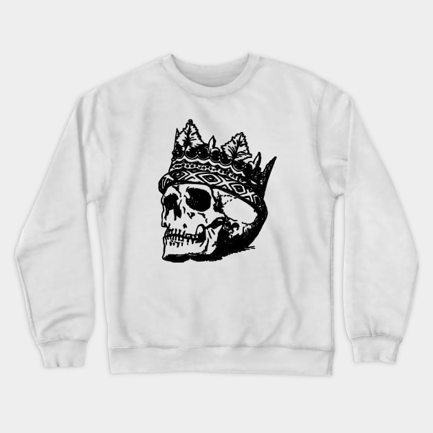 the crown of bones Crewneck Sweatshirt by carismashop